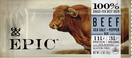 EPIC sea salt and pepper beef bar