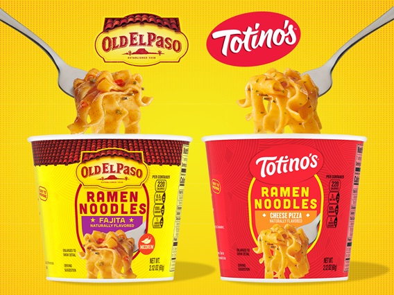 Old El Paso Ramen Noodles and Totino’s Ramen Noodles are shaking up the noodle game, stirring up big flavor in every bite!